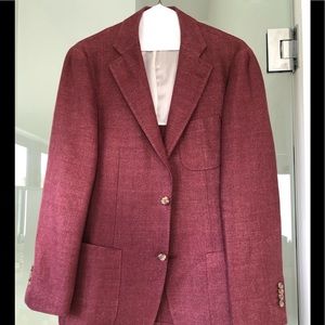 Suitsupply burgundy Hudson Blazer